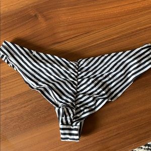 Boys & Arrows striped bikini bottoms